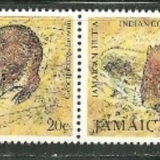 Sellos: JAMAICA 1981 IVERT 508/11 *** FAUNA - EL AGUTI