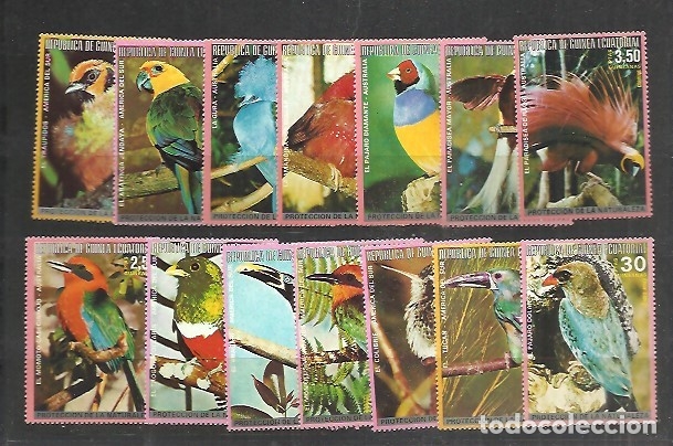 Sellos: SERIE GUINEA EQUATORIAL - Foto 1