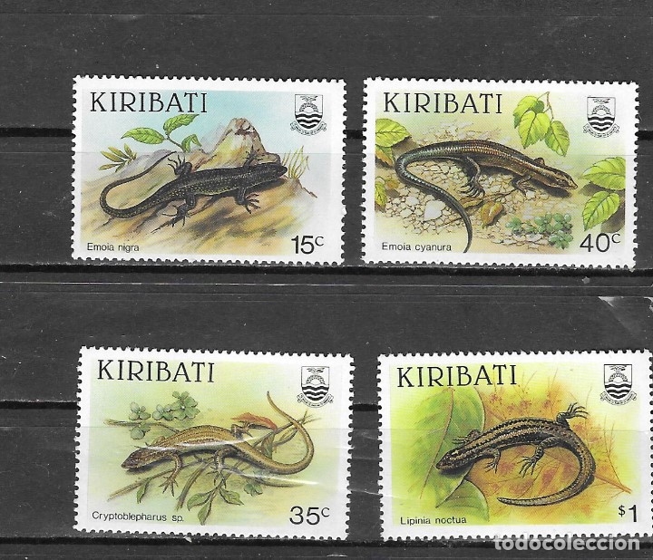 Sellos: KIRIBATI N&ordm; 172 AL 175 (**) - Foto 1