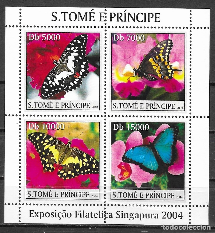Timbres: SAN TORME  Y PRINCIPE N&ordm; 1902 AL 1905 (**)