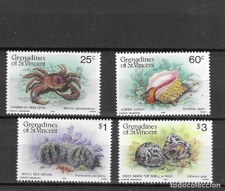 Timbres: GRANADIN DE SAN VICENTE N&ordm; 374 AL 377 (**)