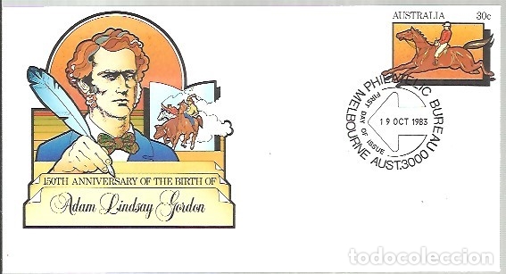 Sellos: ENTERO POSTAL  AUSTRALIA  TEMA CABALLOS - Foto 1