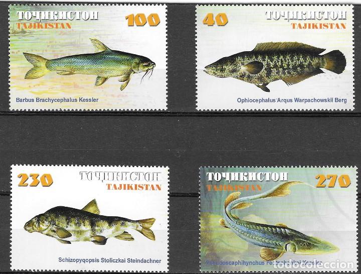 Timbres: TAJIKISTAN N 131 AL 134 (**)