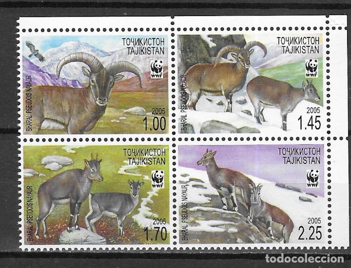 Timbres: TAJIKISTAN N&ordm; 296 AL 299 (**)