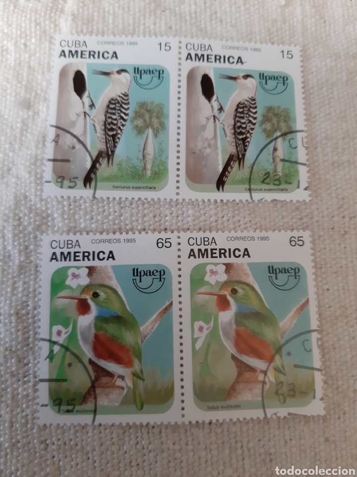 Sellos: 1995 Cuba do series aves - Foto 1