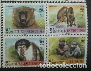 Sellos: Guinea 2000  *** Fauna - Monos - Foto 1