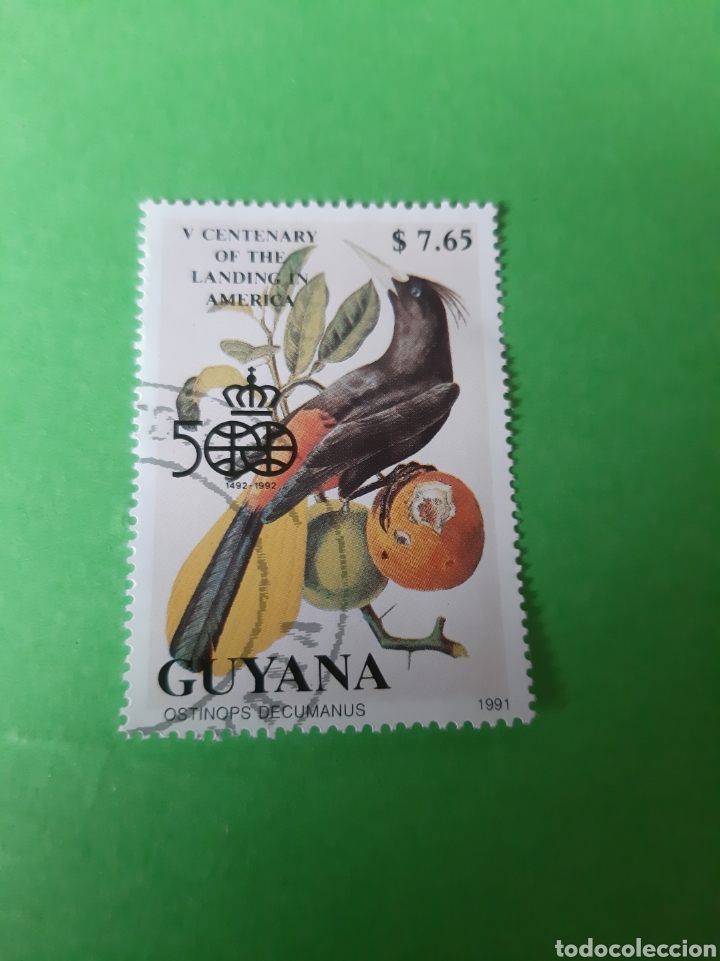 Sellos: 1991 Guayana aves - Foto 1