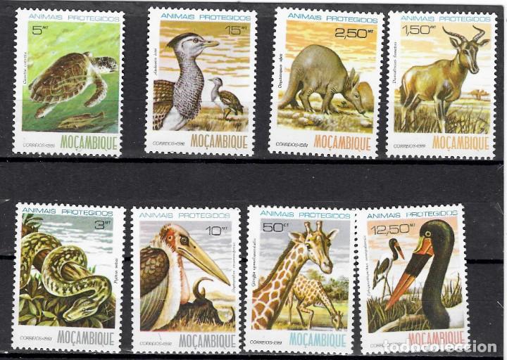 Briefmarken: MONZAMBIQUE N&ordm; 788 al 795 (**)