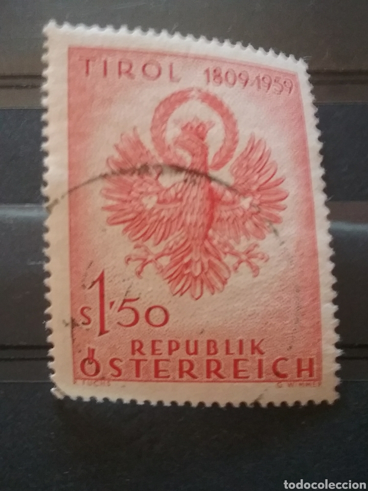 Selos: Sellos Austria (Osterreich) mtdos/1959/aguila/movimiento/liberacion/tirol/escudo/armas/animales/hera