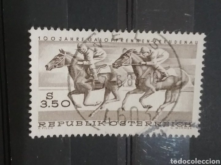 Selos: Sellos Austria (Osterreich) mtdos/1968/100Aniv/carrera/deporte/juegos/mamiferos/caballos/jimetes/