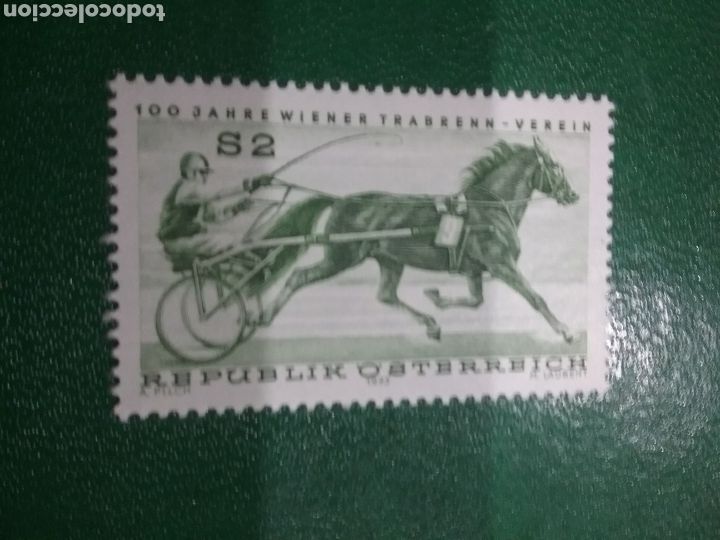 Selos: Sellos Austria (Osterreich) nuevos/1973/100Aniv/trote/carruaje/jjnete/caballo/mamifero/deporte/carre
