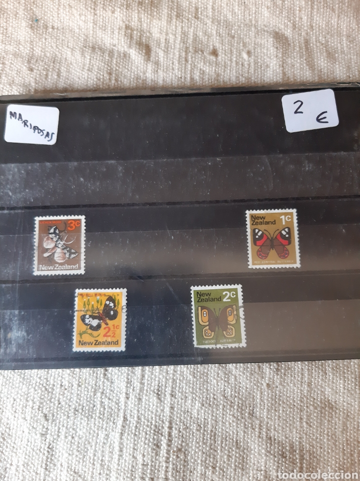 Sellos: BEW ZELANDA MARIPOSAS FAUNA - Foto 1