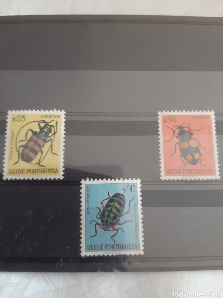 Sellos: INSECTOS GUINEA PORTUGUESA - Foto 1