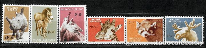 Timbres: BELGICA N&ordm; 1182 AL 1187 (**)