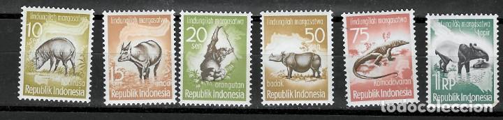 Sellos: INDONESIA N&ordm; 183 AL 188 (**) - Foto 1