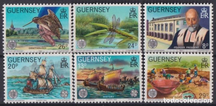 Timbres: F-EX18562 GUERSEY UK ENGLAND MNH GORDON DRUMMOND SOCIETY.