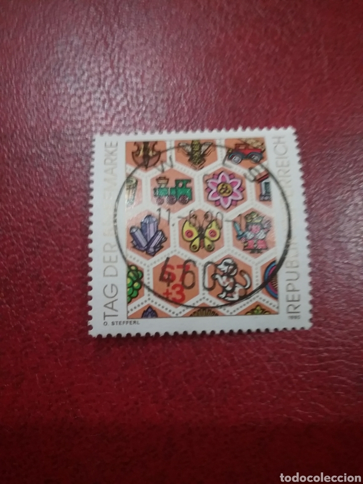 Timbres: Sellos Austria (Osterreich) mtdos/1990/d&iacute;a/sello/insectos/fauna/abeja/avispa/celta/animales/naturaza