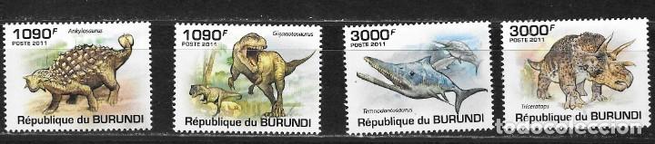 Sellos: BURUNDI N&ordm; 1209 AL 1212 (**) - Foto 1