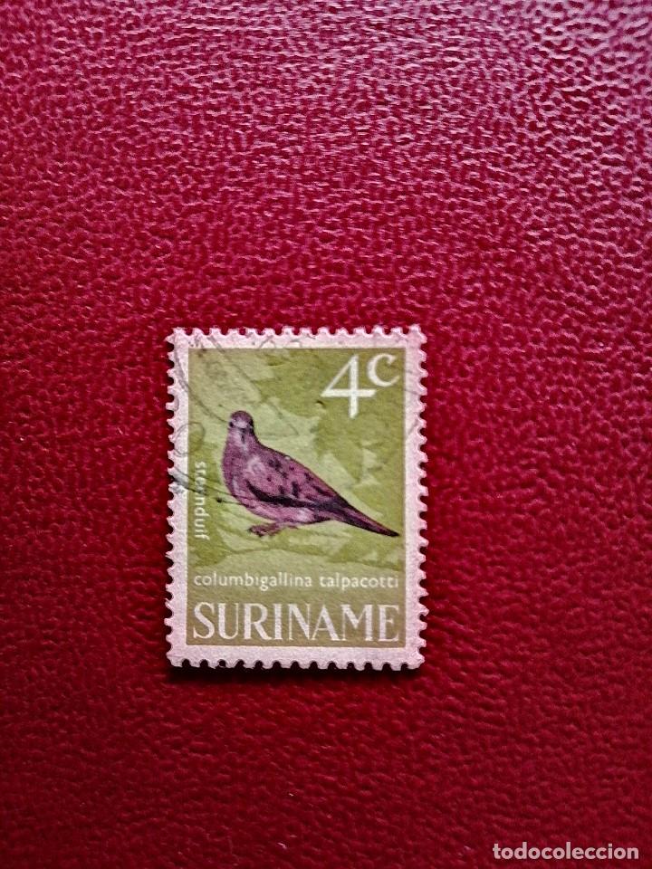 Briefmarken: SURINAME - SURINAM - GUAYANA NEERLANDESA - VALOR FACIAL 4 C - FAUNA - AVE