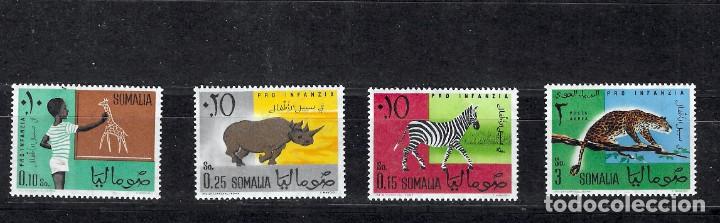 Sellos: SOMALI N&ordm; 6 AL 8 Y AE 7 - Foto 1