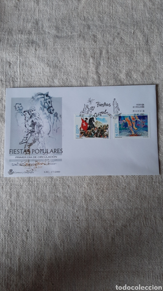 Briefmarken: FIESTAS POPULARES MENORCA FAUNA CABALLOS SAN PEDRO MANRIQUE SORIA /MENORCA EDIFIL 3717/8