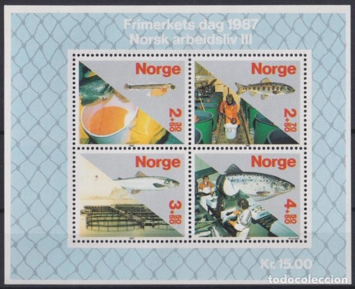 Sellos: F-EX22323 NORWAY NORGE NORED MNH 1987 SEA MARINE WILDLIFE FISH PECES.