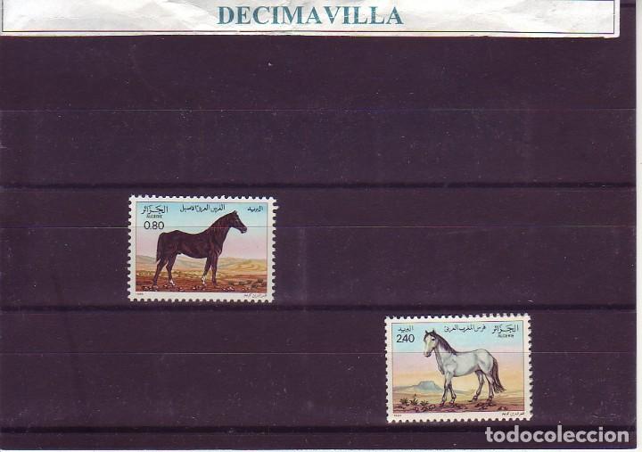 Sellos: FACB044, ARGELIA, CABALLOS, 1984, 813/14 - Foto 1