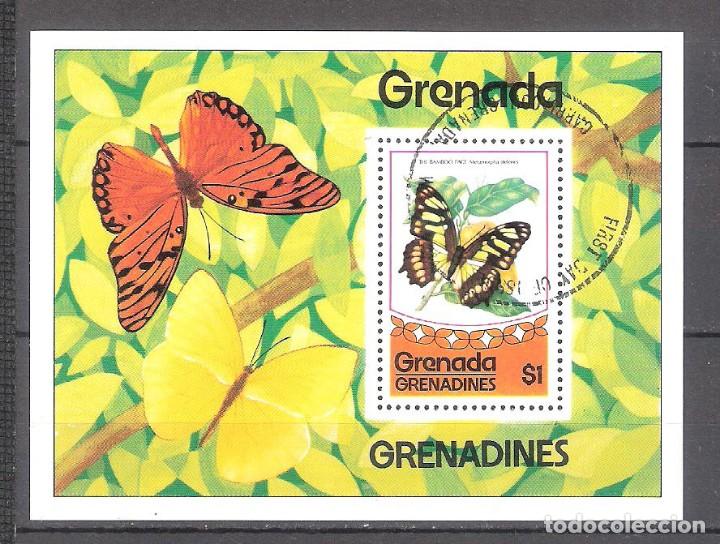 Briefmarken: GRENADINAS H.B. n&ordm; 10&ordm; Mariposas