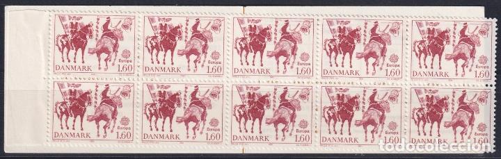 Selos: F-EX23864 DENMARK DANMARK MNH 1981 BOOKLED HORSE EUROPA CEPT.