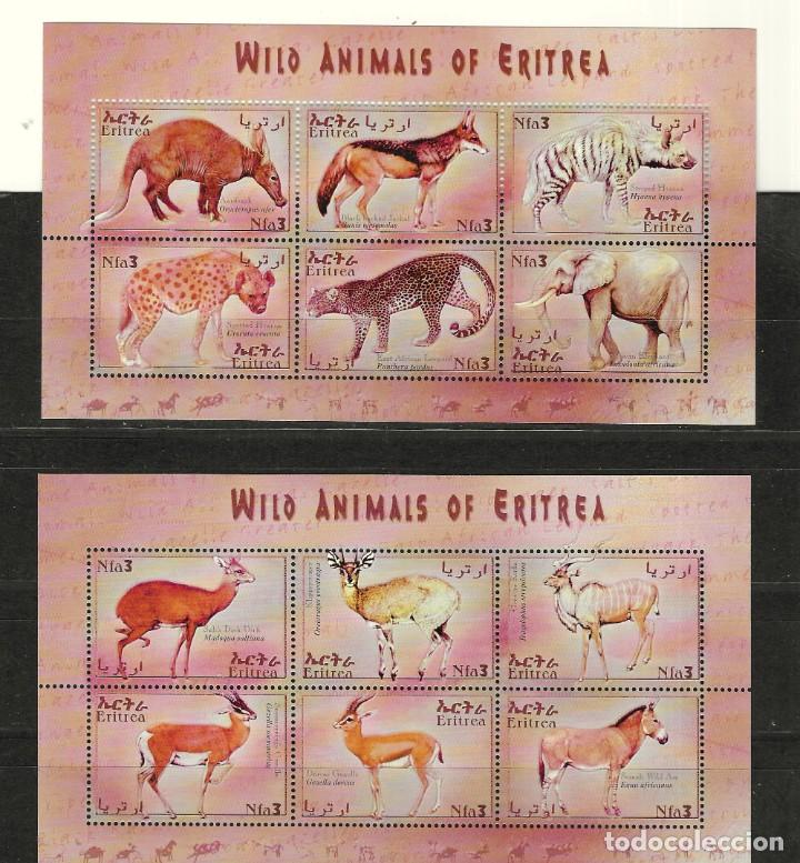 Stamps: ERYTHREE N&ordm; 433 AL 444 (**)