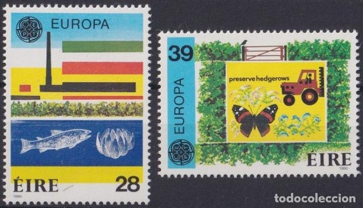 Sellos: F-EX26026 IRELAND EIRE MNH 1986 WILDLIFE INSECT BUTTERFLIES PAPILLON FISH.