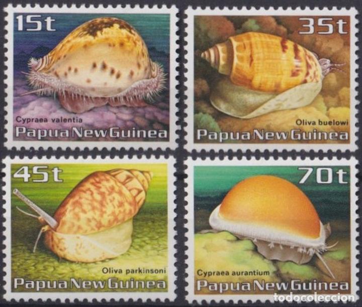 Briefmarken: F-EX26009 PAPUA NEW GUINEA IS MNH 1986 WILDLIFE SEA MARINE SHELL.