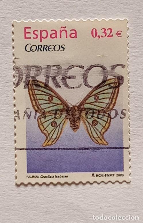 Sellos: Spain,2009 mariposas - Foto 1
