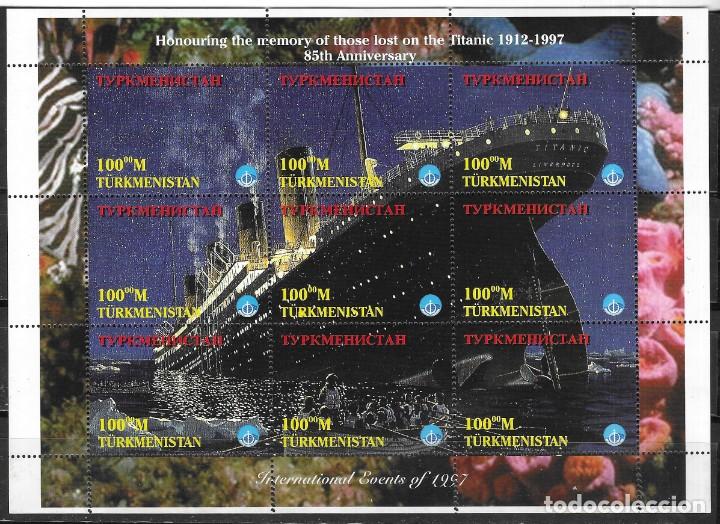 Sellos: TURKMENISTAN N&ordm; 65 AL 73 (**) - Foto 1