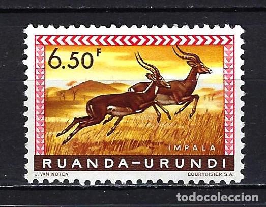 Briefmarken: 1959 Ruanda-Urundi - Yvert 170 Impala - MNH** nuevo sin fijasellos