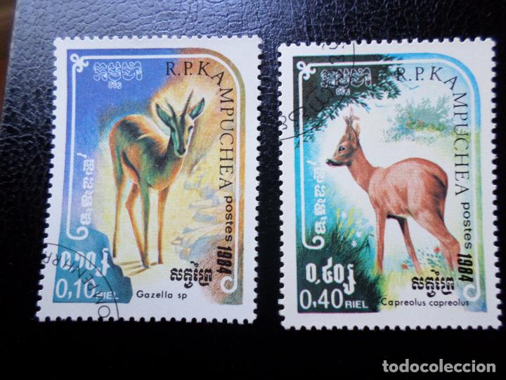 Sellos: *kampuchea, 1984, tema fauna - Foto 1