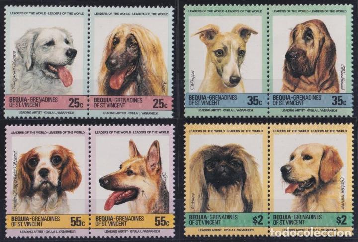 Sellos: F-EX27145 BEQUIA GRENADINES & ST VINCENT MNH 1985 DOG PERROS.