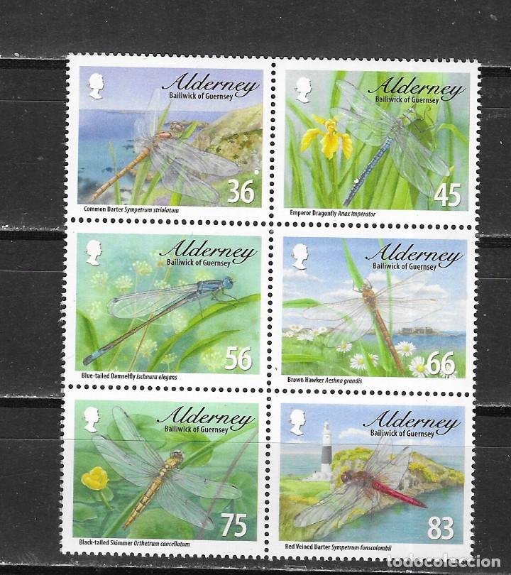 Sellos: ALDERNEY N&ordm; 370 AL 375 - Foto 1