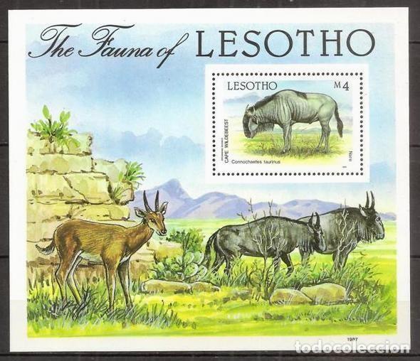 Timbres: LESOTO (LESOTHO). 1986. Yvert BF 47 ***. Fauna.