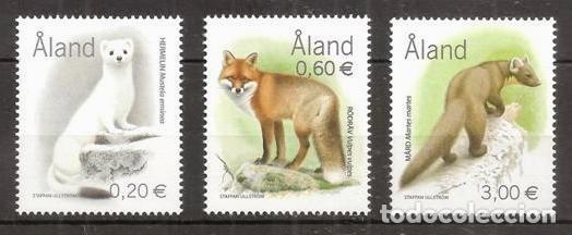 Selos: ALAND Islas. 2004. Yvert 229/231 ***. Mamiferos.
