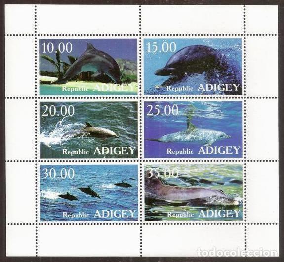 Selos: ADYGEYA (Federacion Rusa). Delfines 6 val ***.