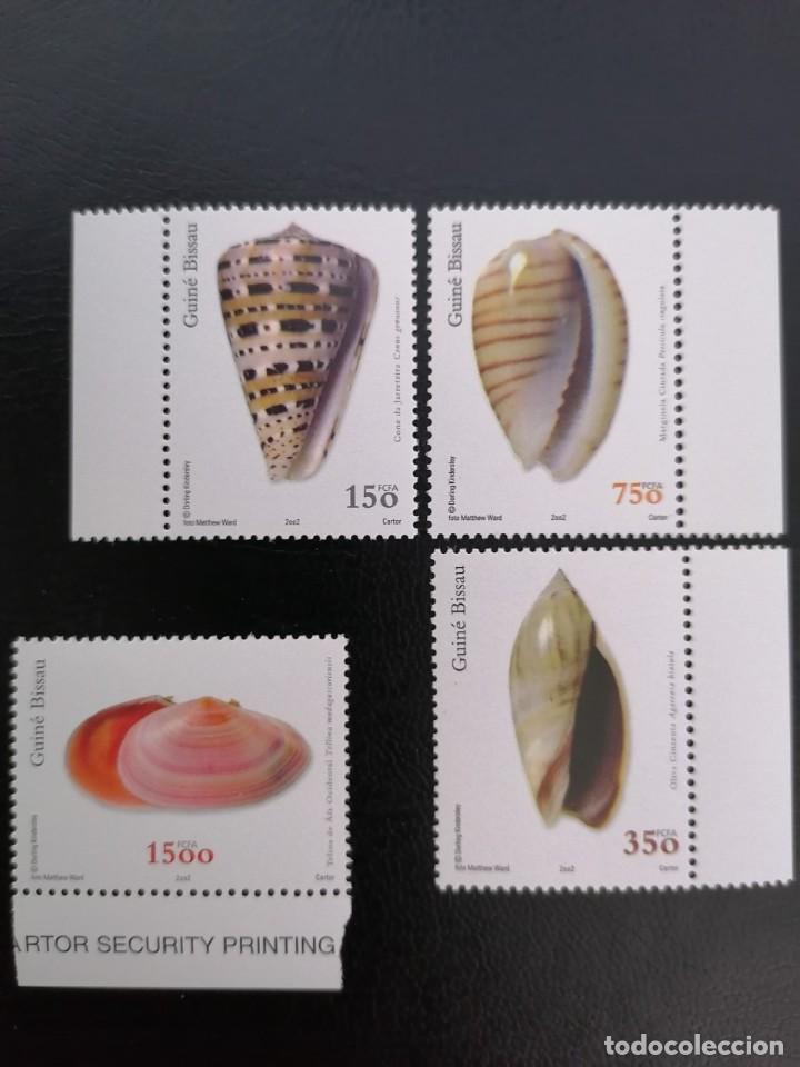 Sellos: GUINEA BISSAU 2002 - CONCHAS MARINAS . - Foto 1