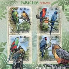Sellos: HB MOZAMBIQUE 2012 AVES EXTINTAS. Lote 304085043