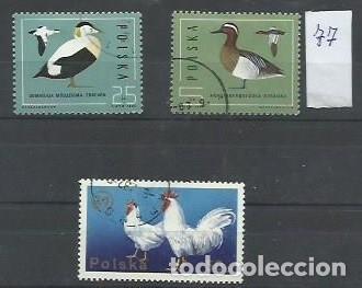 Selos: FAUNA.- ID 77.- AVES.- POLONIA-USADO