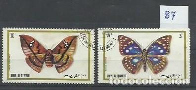 Selos: FAUNA.- ID 87.- MARIPOSAS.- UN AL UIWAN