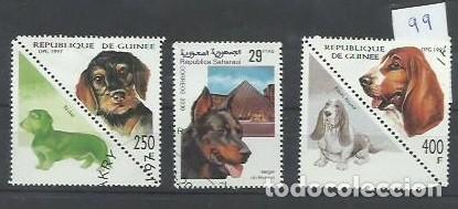 Selos: FAUNA ID 99.- PERROS.- R. DE GUINEA