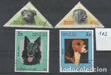 Selos: FAUNA ID 102- PERROS.- HUNGR&Iacute;A Y POSTE LAO