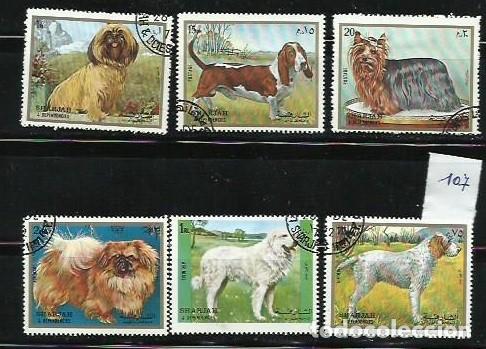 Selos: FAUNA ID 107- PERROS.- VARIOS PAISES