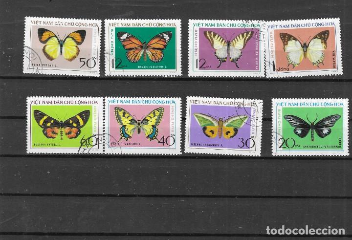 Timbres: VIET NAM NORTE N&ordm; 884 AL 891(0)