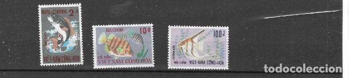 Timbres: VIET NAM sur N&ordm; 407 al 409(*) charnela